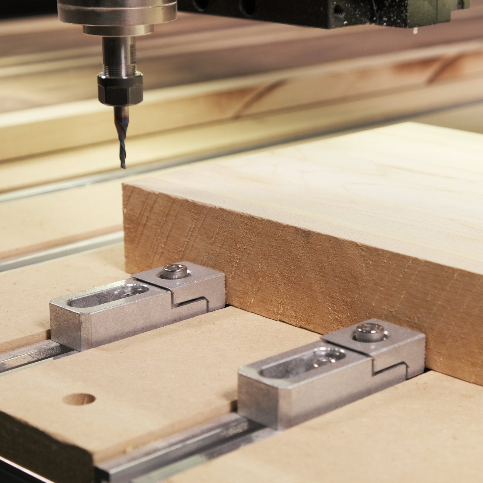 Crush it pro holding wood block