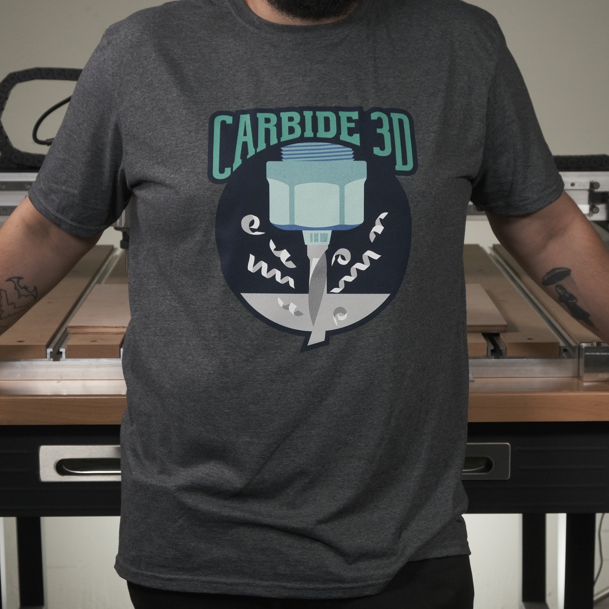 Carbide 3D Mill-tastic T-Shirt